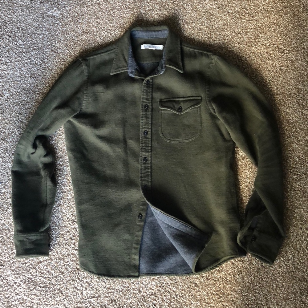 Outerknown Heavy Overshirt Blanket Shirt